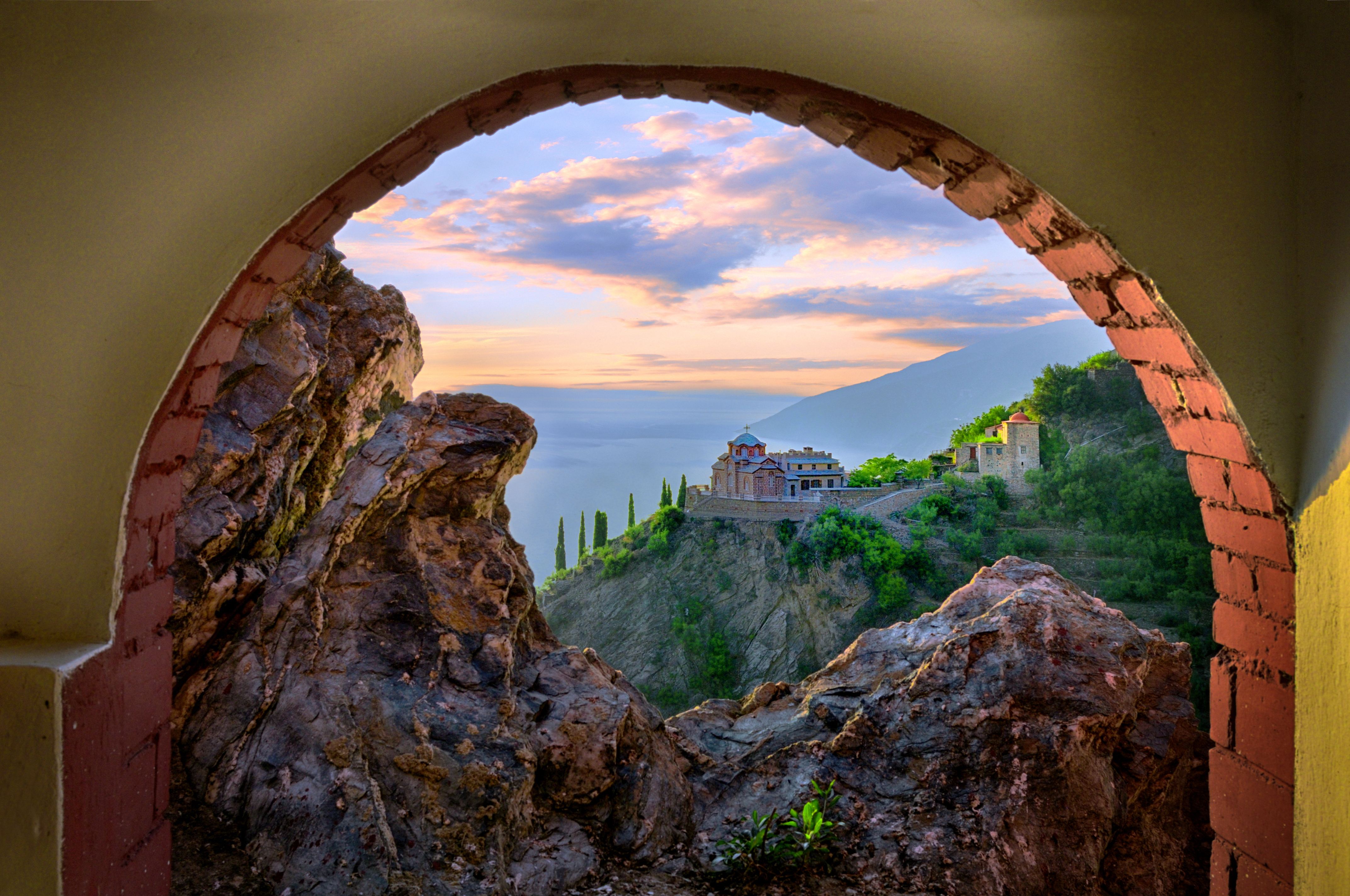 Mount Athos, a serene monastic community