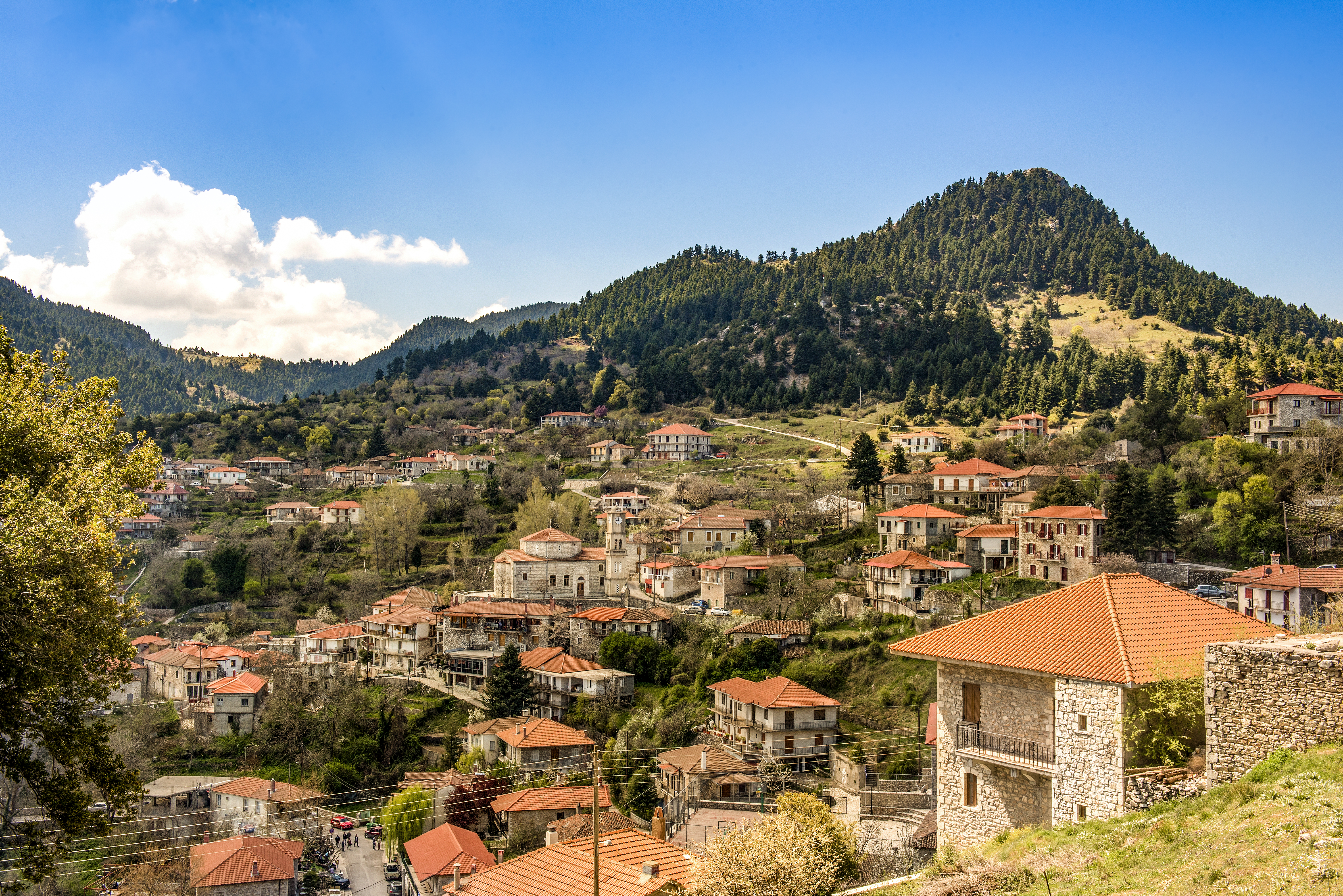 Arcadia, a beautiful location in Greece