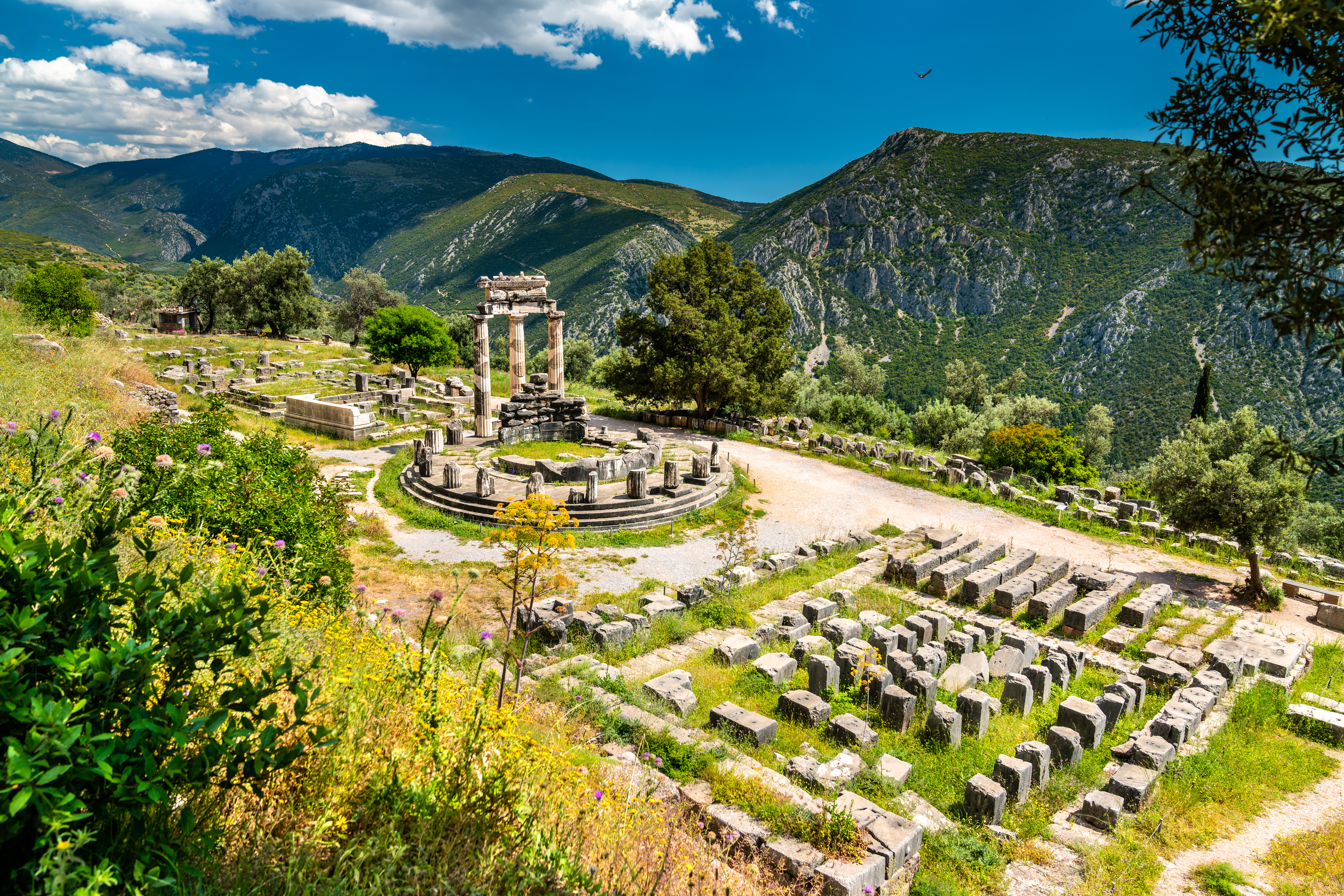 Delphi in Greece, a stunning historical site