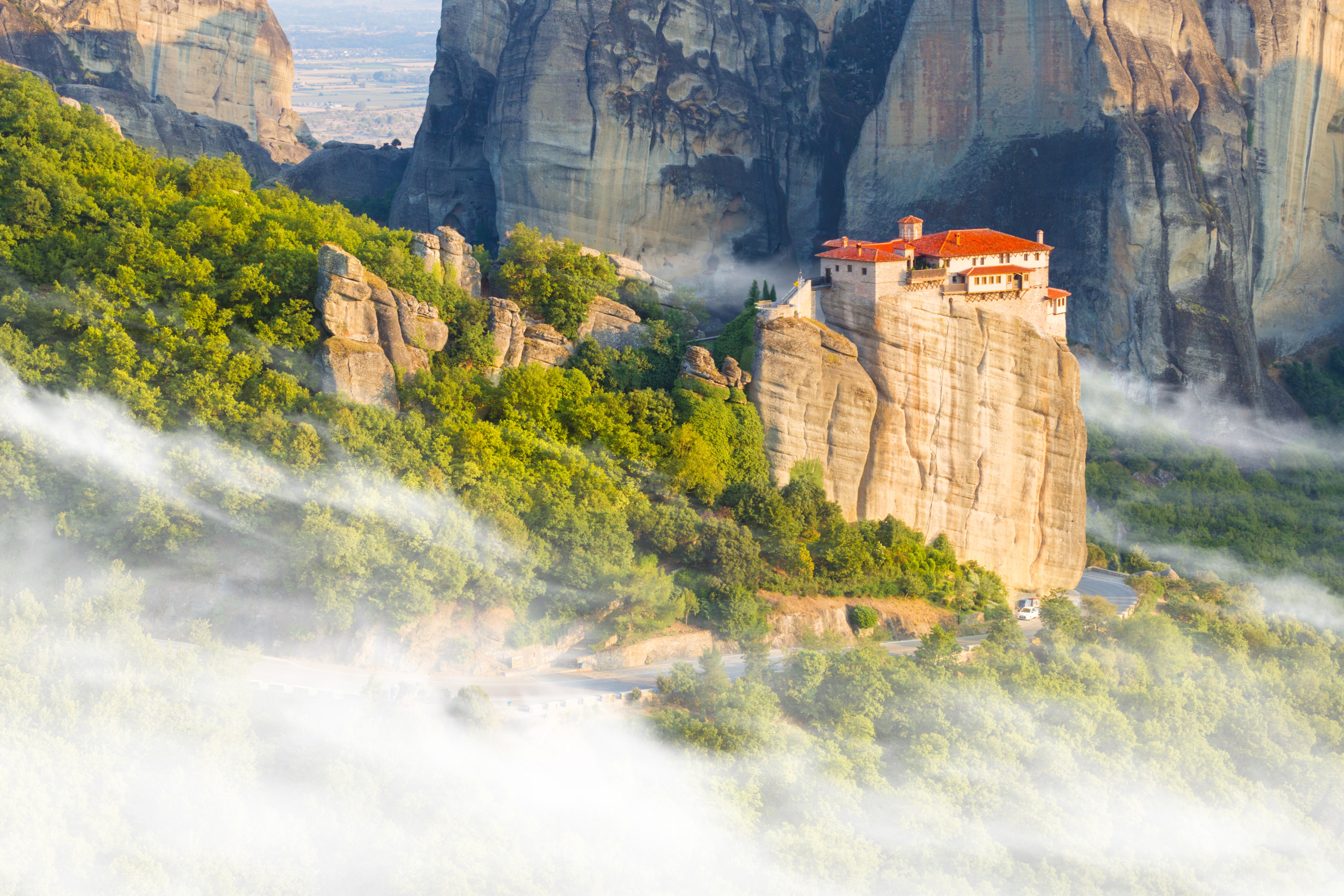 Meteora's monasteries, a UNESCO World Heritage site